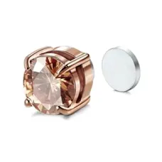 Серьга на магните, цвет розовое золото SE283-01