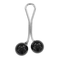 Зажим для платка, 3х1,5см, цвет черный ZP005-01