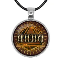 Именной кулон-талисман Анна ALKN-059