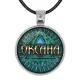 Именной кулон-талисман Оксана ALKN-091