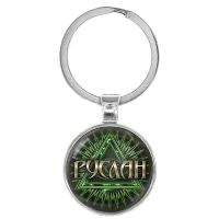 Именной брелок-талисман Руслан BK-ALKN-042