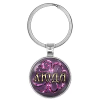 Именной брелок-талисман Людмила BK-ALKN-084