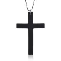 Кулон Крест на цепочке, 10х6,5см BJK391