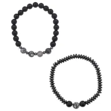 Парные браслеты с натуральными камнями BS776