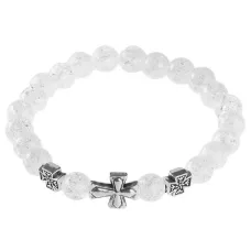 Браслет Спаси и сохрани с синтетическим Сахарным кварцем BSVE1-16