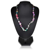 Бусы, 40 см, турмалин BUS067-03