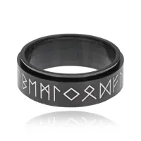 Руническое кольцо-спиннер, размер 9 KL510-09