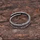 Безразмерное кольцо, цвет серебряный, 5мм KL512