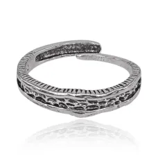 Безразмерное кольцо, цвет серебряный, 3мм KL513