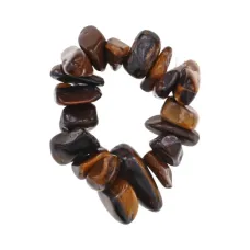 Кольцо, 7мм, тигровый глаз KL516-02