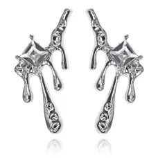 Серьги Капли, 3х2х1см SE272