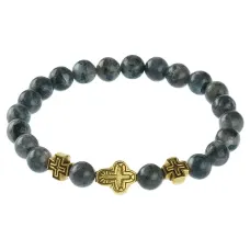 Браслет Спаси и сохрани с натамнем Лабрадор BSVE2-09