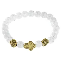Браслет Спаси и сохрани с сахарным кварцем BSVE2-16