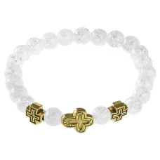 Браслет Спаси и сохрани с сахарным кварцем BSVE2-16
