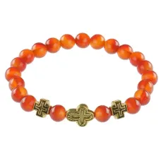 Браслет Спаси и сохрани с натамнем Сердолик BSVE2-17