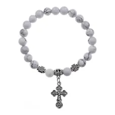 Браслет Спаси и сохрани с натамнем Кахолонг BSVE3-06