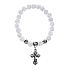 Браслет Спаси и сохрани с синтетическим Сахарным кварцем BSVE3-16