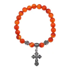 Браслет Спаси и сохрани с натамнем Сердолик BSVE3-17