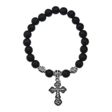 Браслет Спаси и сохрани с синтами Шунгит BSVE3-24