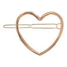 Заколка для волос Сердце, 4,5х6см HZ077-05