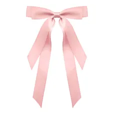 Заколка-автомат Бант, цвет розовый HZ080-08