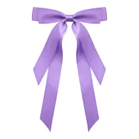 Заколка-автомат Бант, цвет фиолетовый HZ080-10