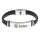 Именной браслет - оберег Богдан BSKR1-160