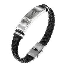 Именной браслет - оберег Денис BSKR1-174