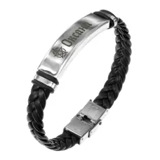 Именной браслет - оберег Оксана BSKR1-243