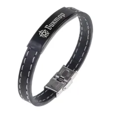 Именной браслет - оберег Виктор BSKR2-166