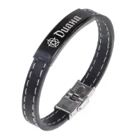Именной браслет - оберег Диана BSKR2-222