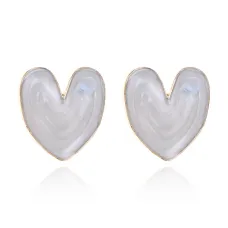 Серьги Сердце, 18х15х10мм SE278