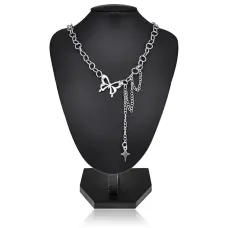 Кулон Бабочка и звезда, 50см BJK416