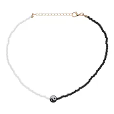 Колье Инь-Ян, 37,5см BUS075