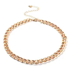 Цепочка, 40см, цвет золотой CN012-G
