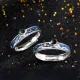 Парные безразмерные кольца День и ночь, 5мм KL521