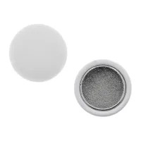 Зажим для платка на магнитах, d.15мм, цвет белый ZP001-02