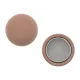Зажим для платка на магнитах, d.15мм, цвет бежевый ZP001-04
