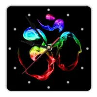 Часы настенные Ом 20см, пластик MCH050