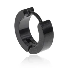 Серьга, 12х4х13мм, цвет черный SE240-02