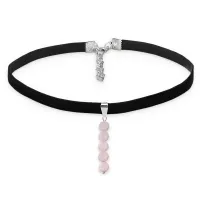 Чокер с Розовым кварцем CHOB-017
