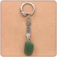 Брелок с натуральным камнем Нефрит BK005