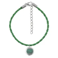 Браслет с камнем Малахит BSG002