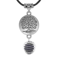 Амулет Дерево жизни с нат.камнем Лазурит MKA-4004-06