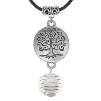 Амулет Дерево жизни с нат.камнем Жемчуг речной MKA-4004-09