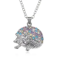 Кулон Ёжик на цепочке, 2х2,5см BJK399