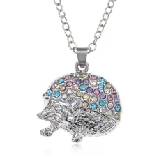 Кулон Ёжик на цепочке, 2х2,5см BJK399