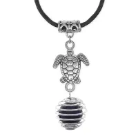 Амулет Черепаха с нат.камнем Лазурит MKA-4006-06