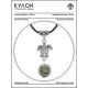 Амулет Черепаха с нат.камнем Унакит MKA-4006-17