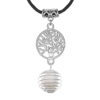 Амулет Дерево жизни с нат.камнем Жемчуг речной MKA-4009-09